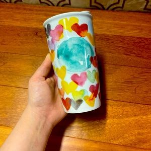 2015 Starbucks Water Colour Heart